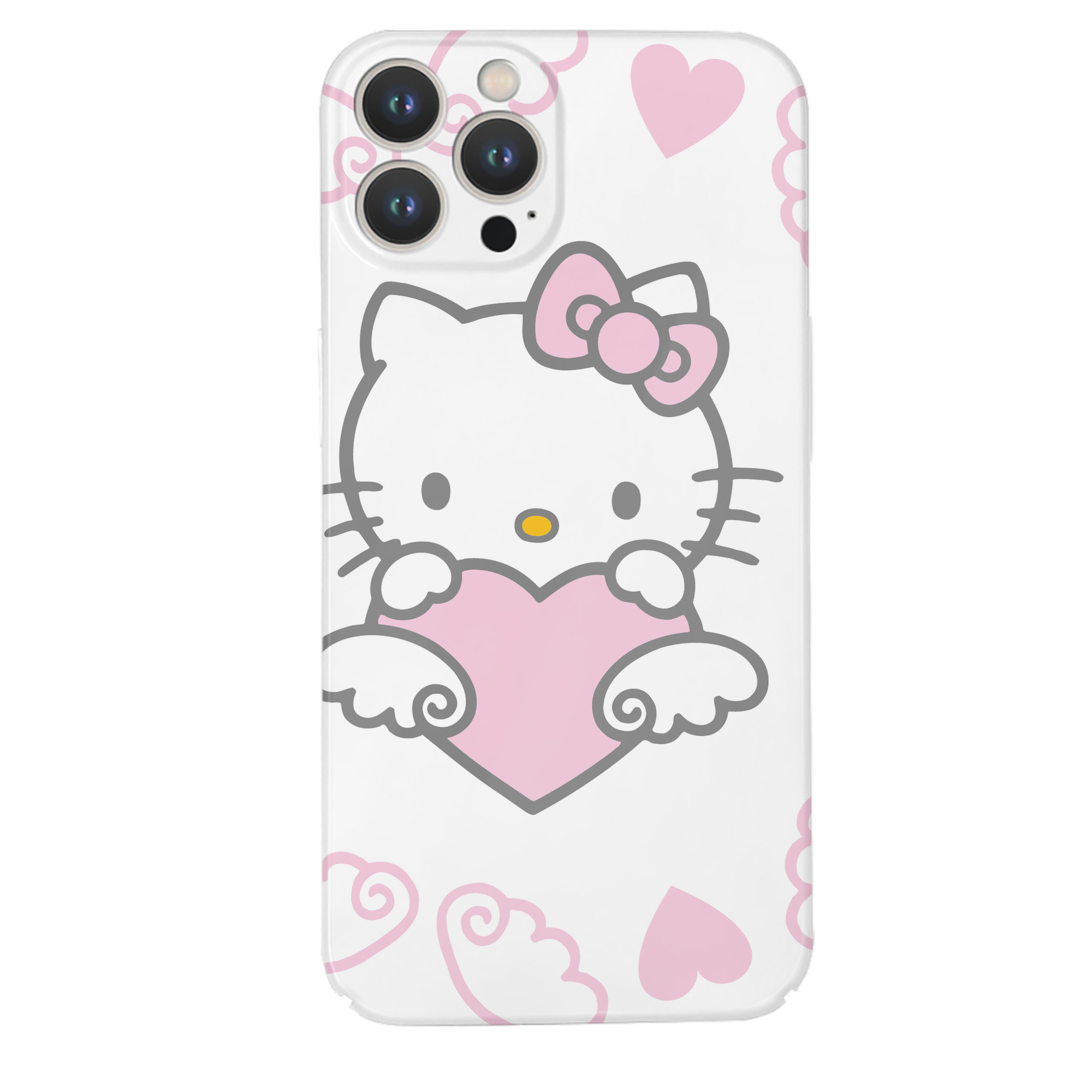（画像用） Hello Kitty ハローキティ 【iPhone 14シリーズ対応】ハードケース